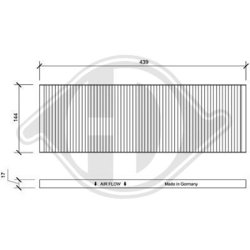 DIEDERICHS Filter, Innenraumluft DIEDERICHS Climate