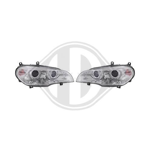 DIEDERICHS Jogo de faróis principais HD Tuning