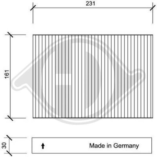 DIEDERICHS Interieurfilter DIEDERICHS Climate