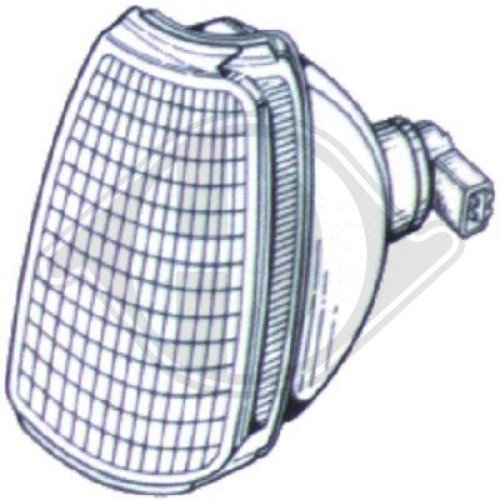 DIEDERICHS Feu clignotant