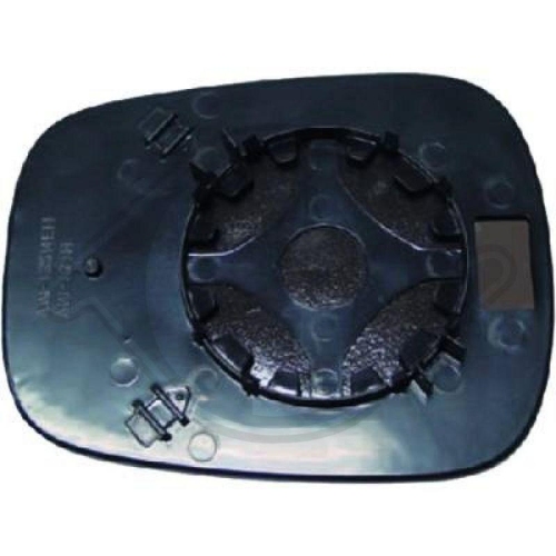 DIEDERICHS Vidro de espelho, espelho retrovisor exterior