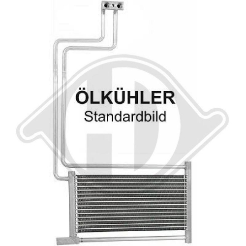 DIEDERICHS Radiador de óleo, óleo do motor DIEDERICHS Climate