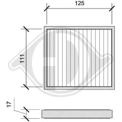 DIEDERICHS Filter, Innenraumluft DIEDERICHS Climate