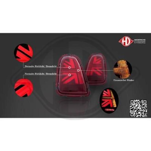 DIEDERICHS Tail Light Assembly Set HD Tuning