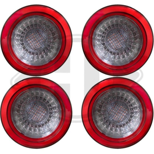 DIEDERICHS Juego luz trasera HD Tuning