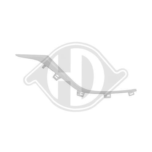 DIEDERICHS Zier-/Schutzleiste, Stoßfänger