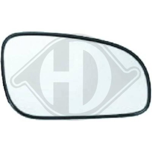 DIEDERICHS Mirror Glass, exterior mirror