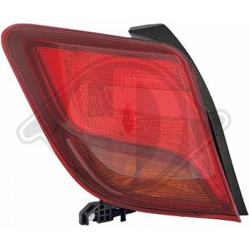 DIEDERICHS Tail Light Assembly