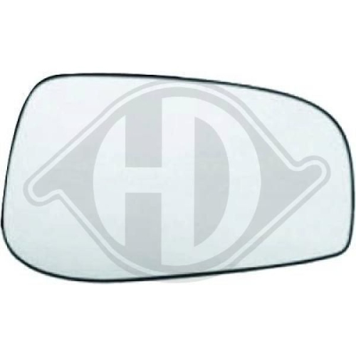 DIEDERICHS Mirror Glass, exterior mirror