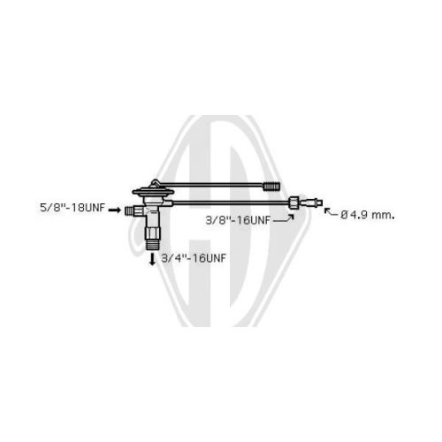 DIEDERICHS Expansionsventil, Klimaanlage DIEDERICHS Climate