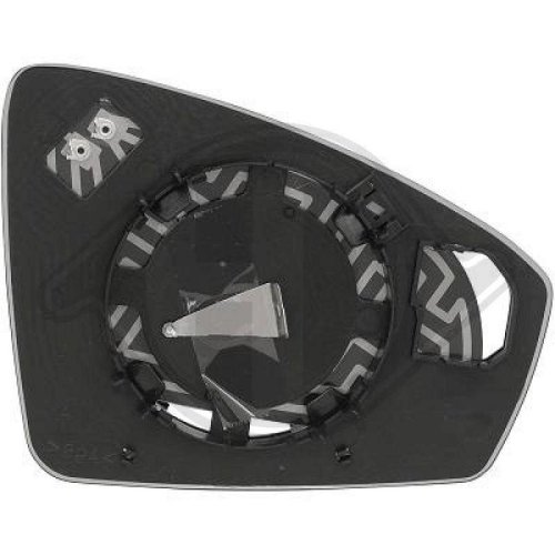DIEDERICHS Cristal de espejo, retrovisor exterior