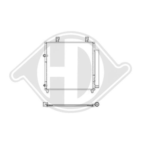 DIEDERICHS Condensor, airconditioning DIEDERICHS Climate