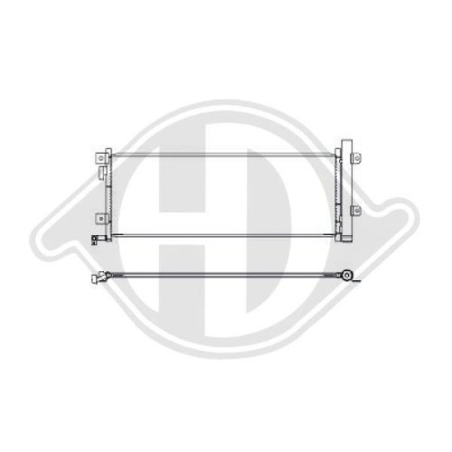 DIEDERICHS Condenser, air conditioning DIEDERICHS Climate