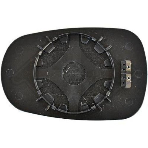DIEDERICHS Vidro de espelho, espelho retrovisor exterior