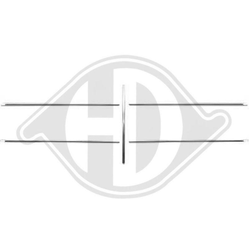 DIEDERICHS Sier- / beschermingslijstset, radiateurgrille