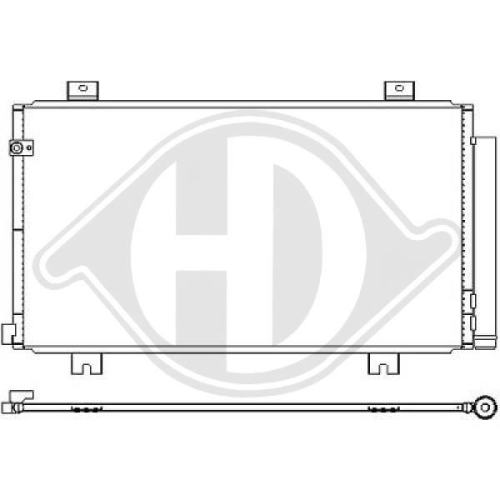 DIEDERICHS Condensor, airconditioning DIEDERICHS Climate