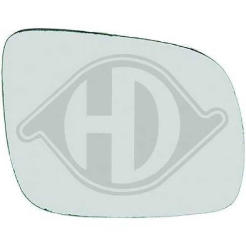 DIEDERICHS Mirror Glass, exterior mirror