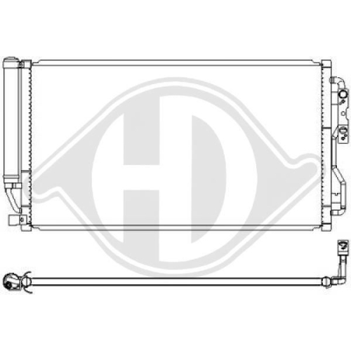 DIEDERICHS Condensor, airconditioning DIEDERICHS Climate