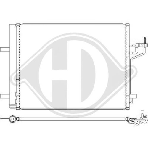 DIEDERICHS Condensor, airconditioning DIEDERICHS Climate