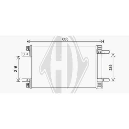 DIEDERICHS Condensor, airconditioning DIEDERICHS Climate