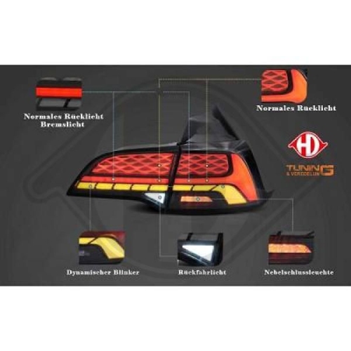 DIEDERICHS Heckleuchtensatz HD Tuning