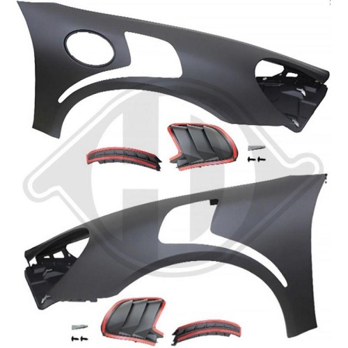 DIEDERICHS Süs /Koruma çıtası, Çamurluk HD Tuning