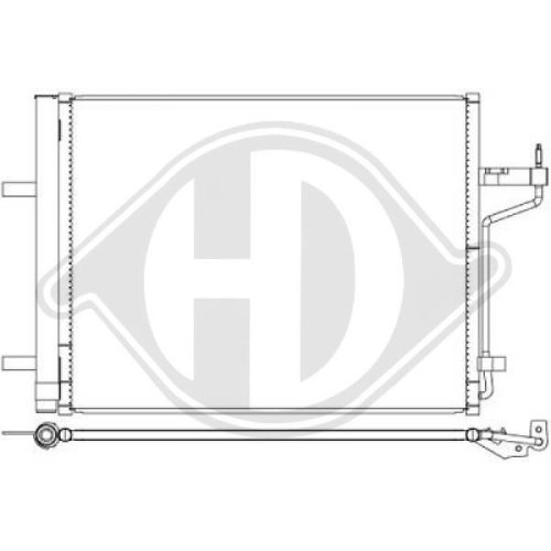 DIEDERICHS Condensor, airconditioning DIEDERICHS Climate