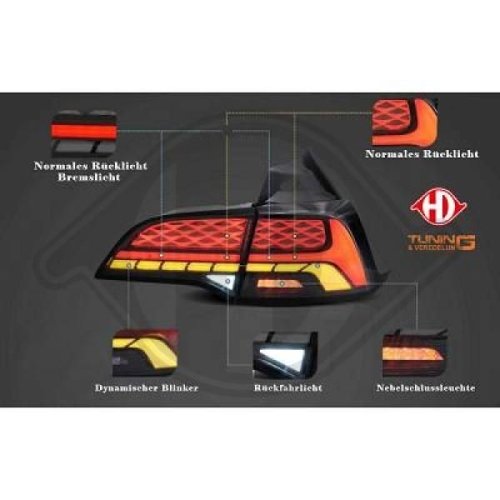 DIEDERICHS Achterlichtenset HD Tuning