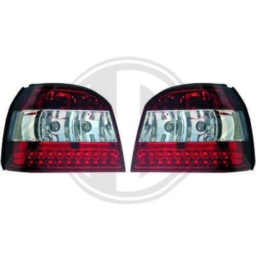 DIEDERICHS Jogo de farolins traseiros HD Tuning