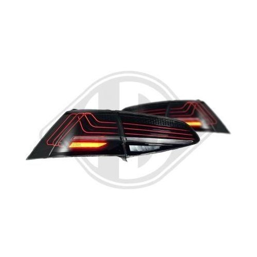DIEDERICHS Jogo de farolins traseiros HD Tuning