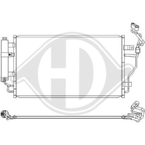 DIEDERICHS Condensor, airconditioning DIEDERICHS Climate