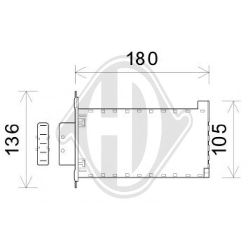 DIEDERICHS Wärmetauscher, Innenraumheizung DIEDERICHS Climate