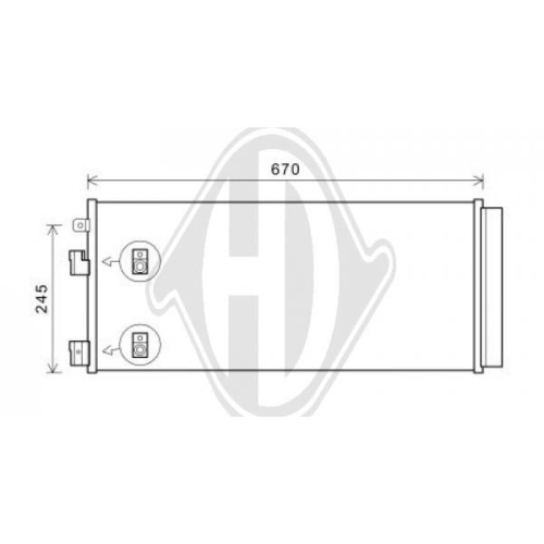 DIEDERICHS Condensor, airconditioning DIEDERICHS Climate