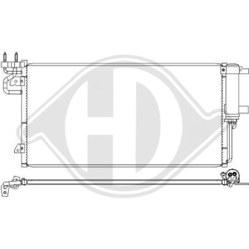 DIEDERICHS Condensor, airconditioning DIEDERICHS Climate