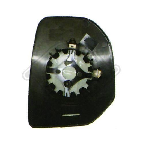 DIEDERICHS Cristal de espejo, retrovisor exterior