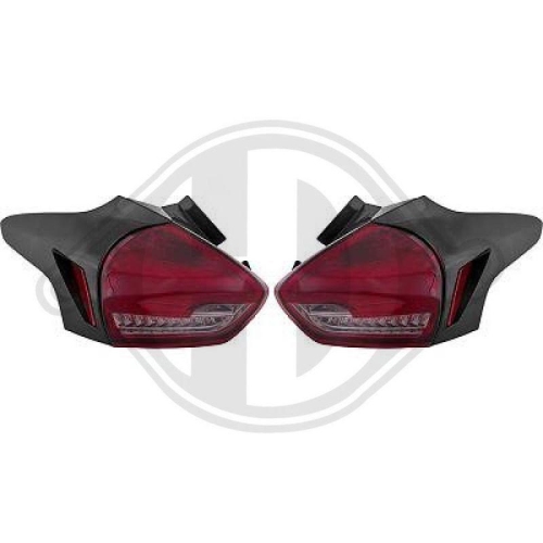 DIEDERICHS Jogo de farolins traseiros HD Tuning