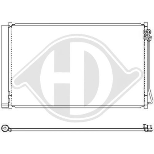 DIEDERICHS Condenser, air conditioning DIEDERICHS Climate