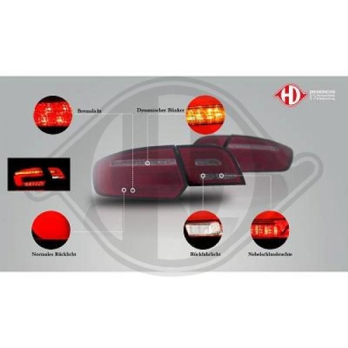 DIEDERICHS Tail Light Assembly Set HD Tuning