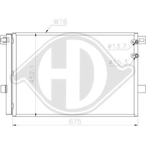 DIEDERICHS Condensor, airconditioning DIEDERICHS Climate