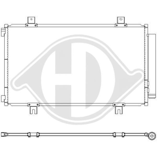 DIEDERICHS Condensor, airconditioning DIEDERICHS Climate