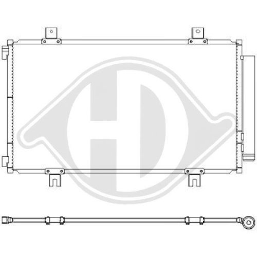 DIEDERICHS Condenseur, climatisation DIEDERICHS Climate