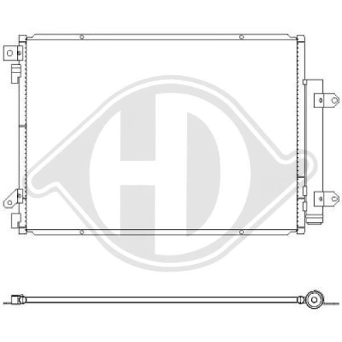 DIEDERICHS Condensor, airconditioning DIEDERICHS Climate