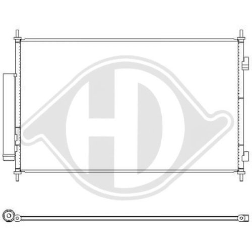 DIEDERICHS Condensor, airconditioning DIEDERICHS Climate