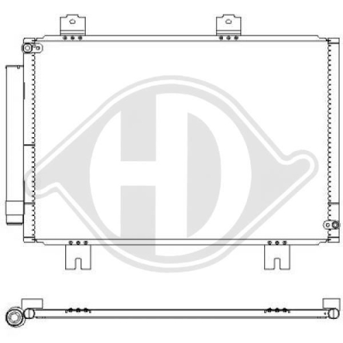 DIEDERICHS Condensor, airconditioning DIEDERICHS Climate