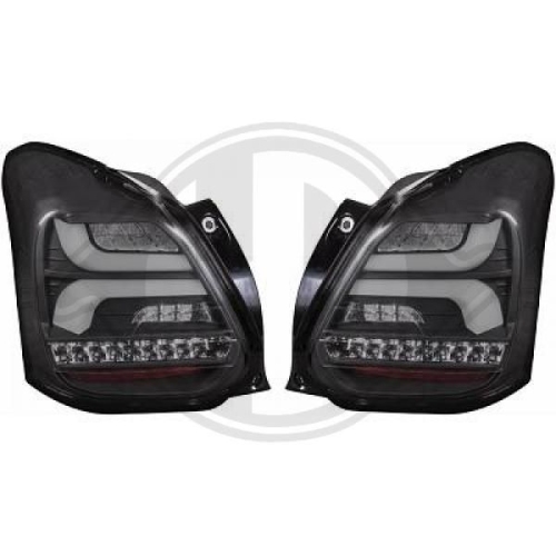 DIEDERICHS Zestaw lampy tylnej HD Tuning