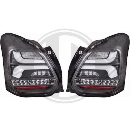 DIEDERICHS Zestaw lampy tylnej HD Tuning