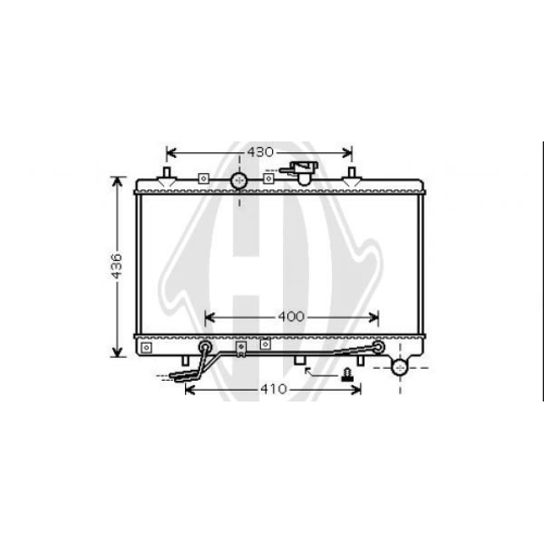 DIEDERICHS Radiator, engine cooling DIEDERICHS Climate