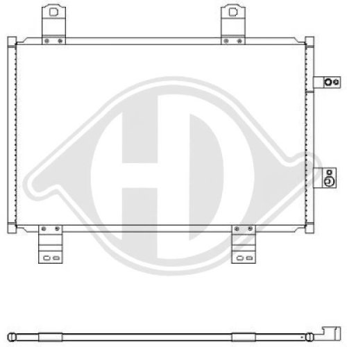 DIEDERICHS Condenser, air conditioning DIEDERICHS Climate