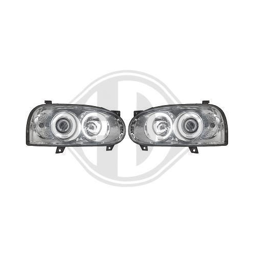 DIEDERICHS Juego faros principales HD Tuning