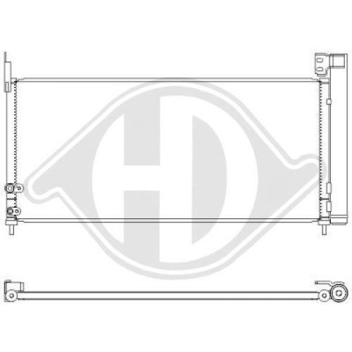 DIEDERICHS Condenser, air conditioning DIEDERICHS Climate